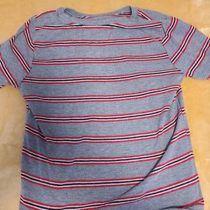 Long sleeved stripped shirt